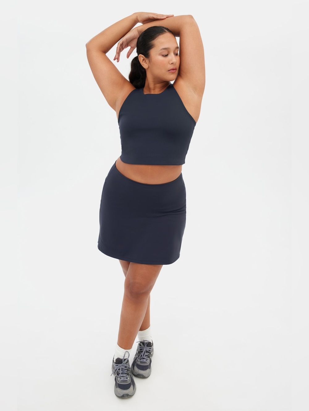 Girlfriend Collective Sport Skort - Skyline